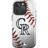 MLB Colorado Rockies Game Ball iPhone 16 Pro Magsafe Impact Case